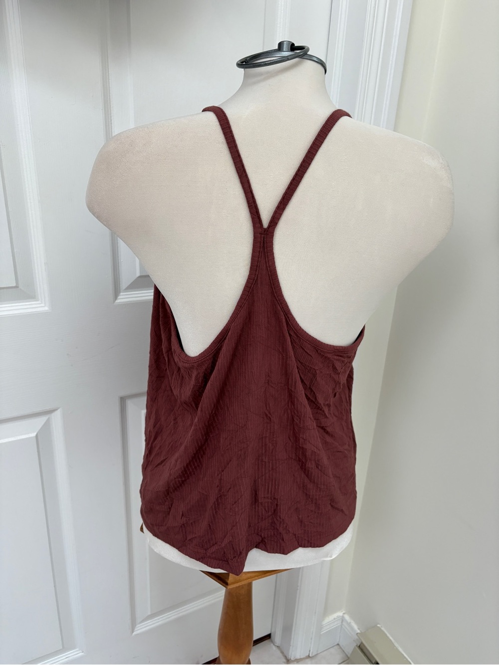 Old Navy Women's Brown Tank & Short Set ladies large - Picture 4 of 7